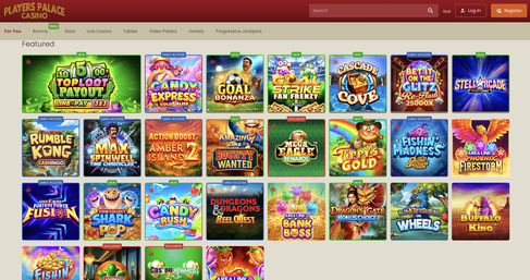 players palace casino Gameplay