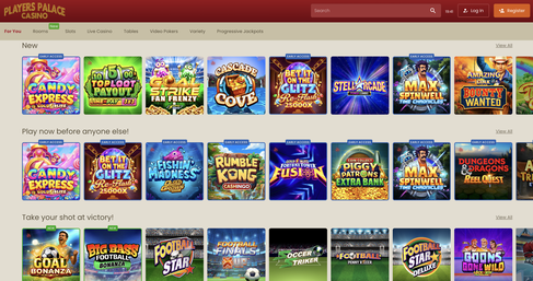 players palace casino Gameplay